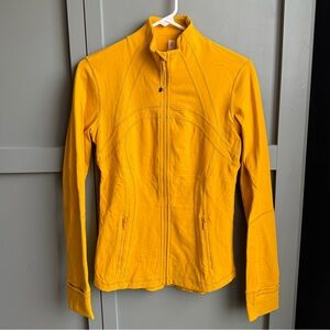 Lululemon Athletica Yellow Define Jacket